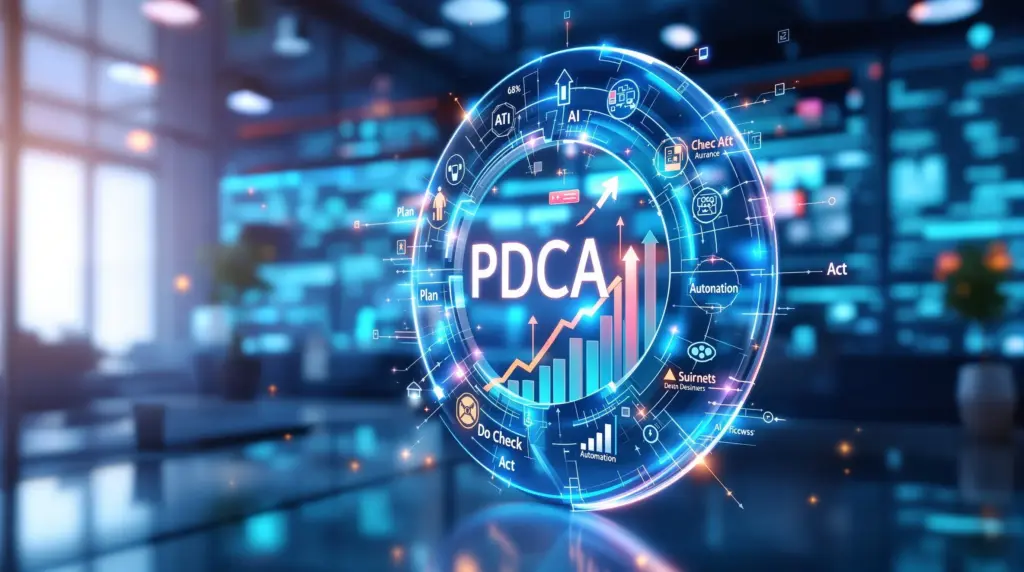 PDCAサイクルによるWeb運用の継続的改善プロセス｜データドリブンな成果創出手法を図解