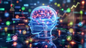 AIハルシネーション（幻覚）を防ぎ信頼を構築する3層防御システムの視覚化｜エラー検出から修正まで