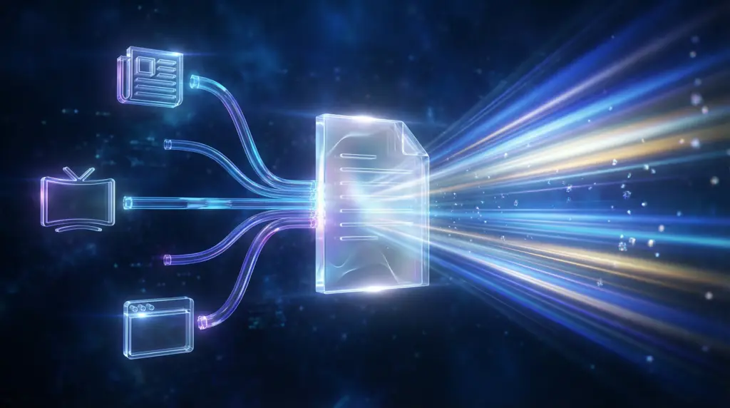 プレスリリース作成からメディア掲載までの流れ｜企業から記者へ、そして読者へ情報が届く仕組みを視覚化