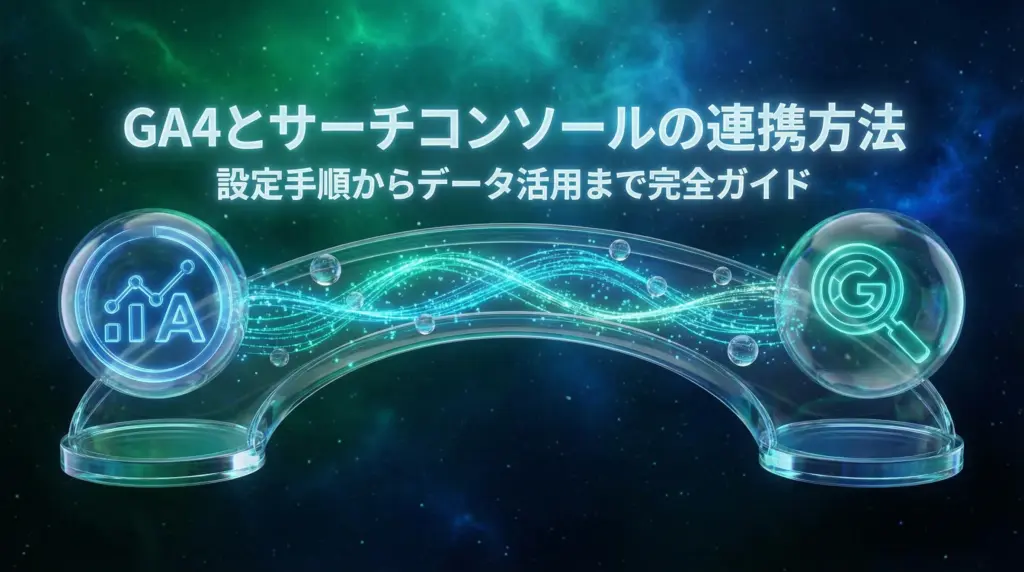 GA4とサーチコンソールの連携方法｜設定手順からデータ活用まで完全ガイド