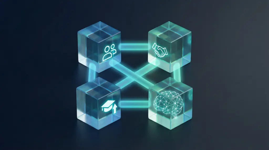 広報担当者不在の4つの対策（兼務・外注・育成・AI）の詳細比較