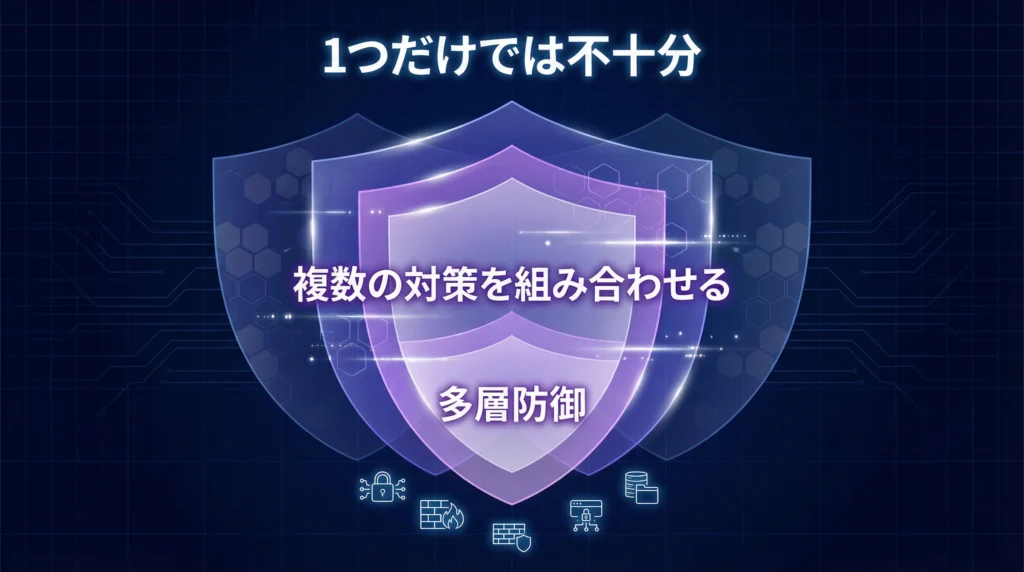 WordPressスパム対策｜複数の対策を組み合わせる多層防御