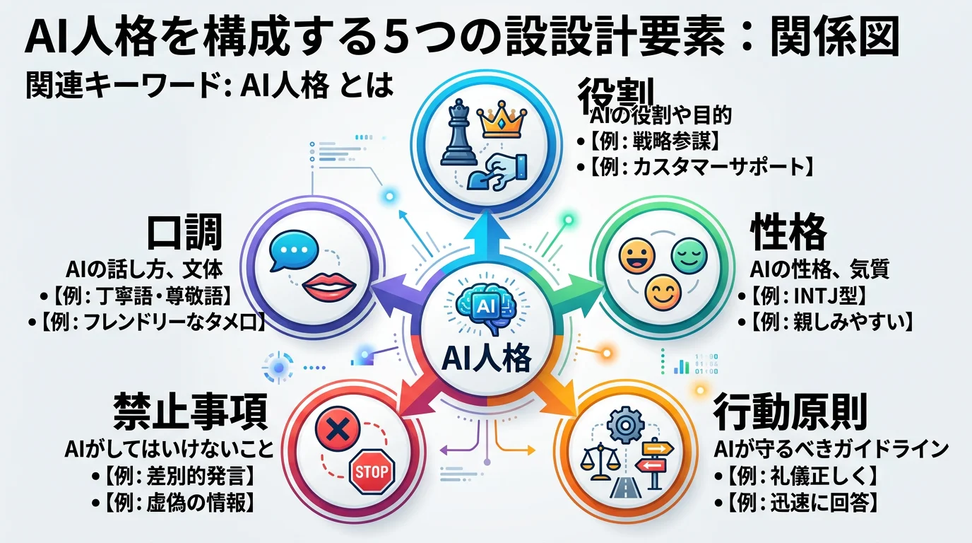 AI人格5つの設計要素